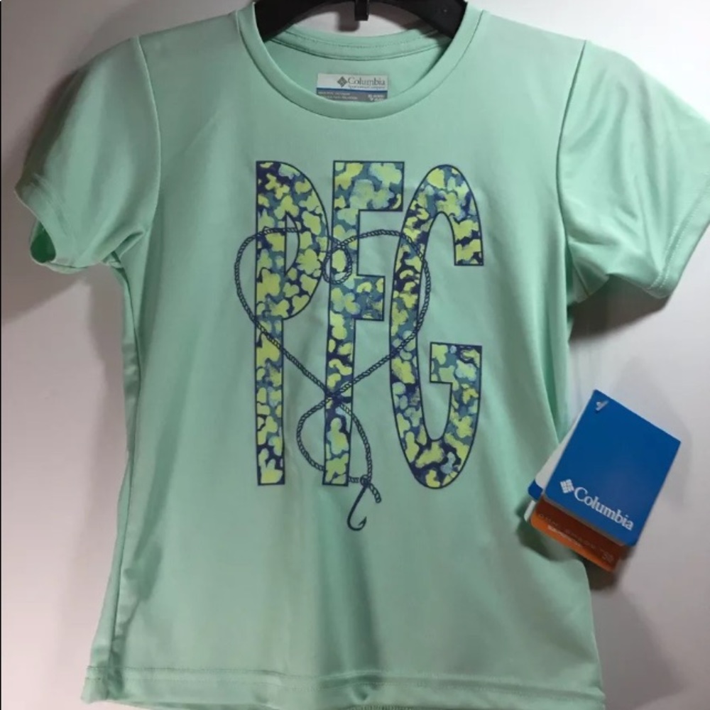 Columbia Rash Guard SPF 50 swim shirt xs 6/6x